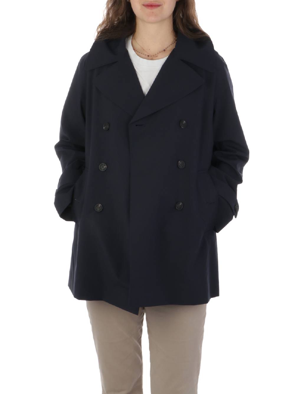 SAVE THE DUCK Giubbotto Da Donna Doppiopetto Sofi