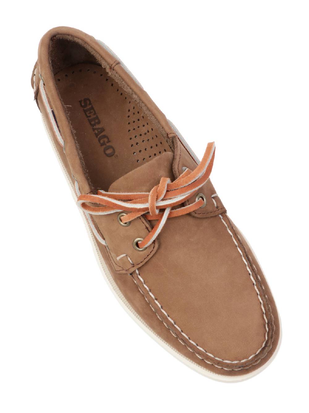 SEBAGO Scarpe Uomo Docksides Portland Nubuck