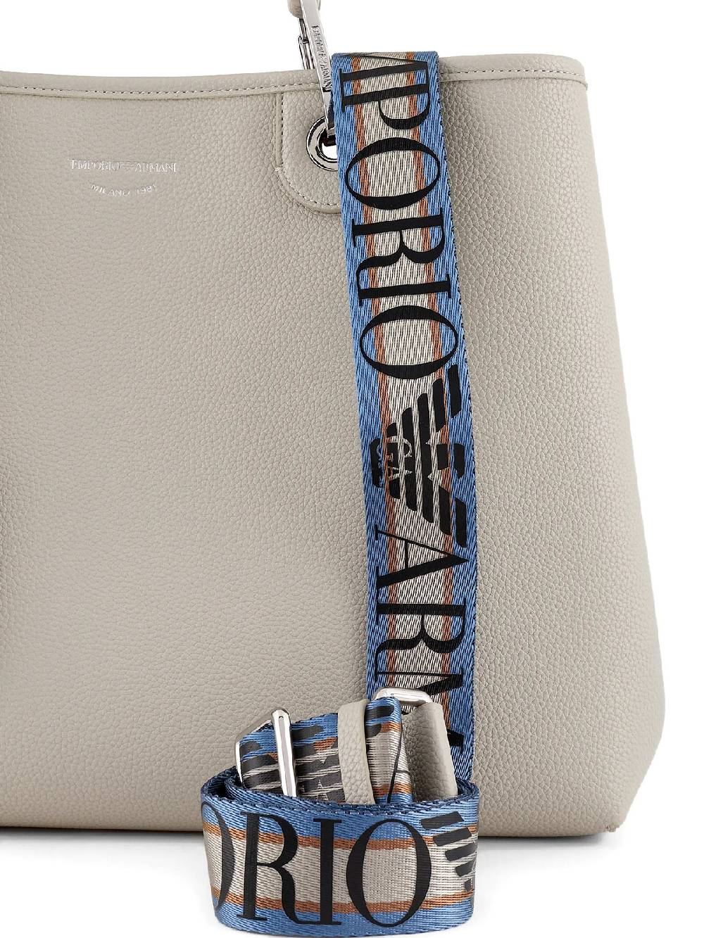 EMPORIO ARMANI Shopper Donna Stampa Cervo Sfoderata