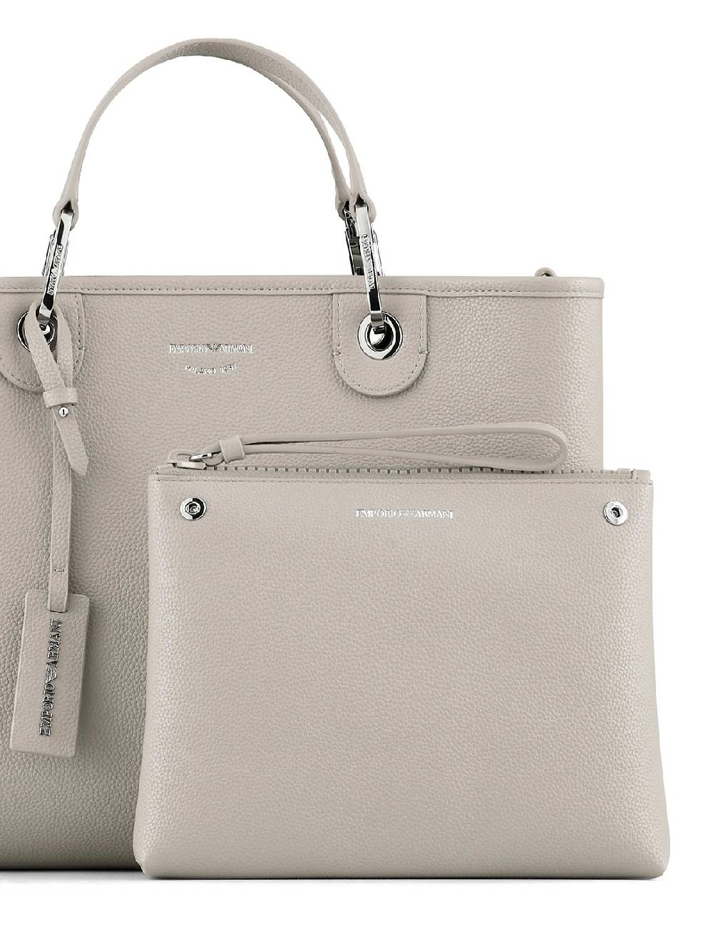 EMPORIO ARMANI Shopper Donna Stampa Cervo Sfoderata