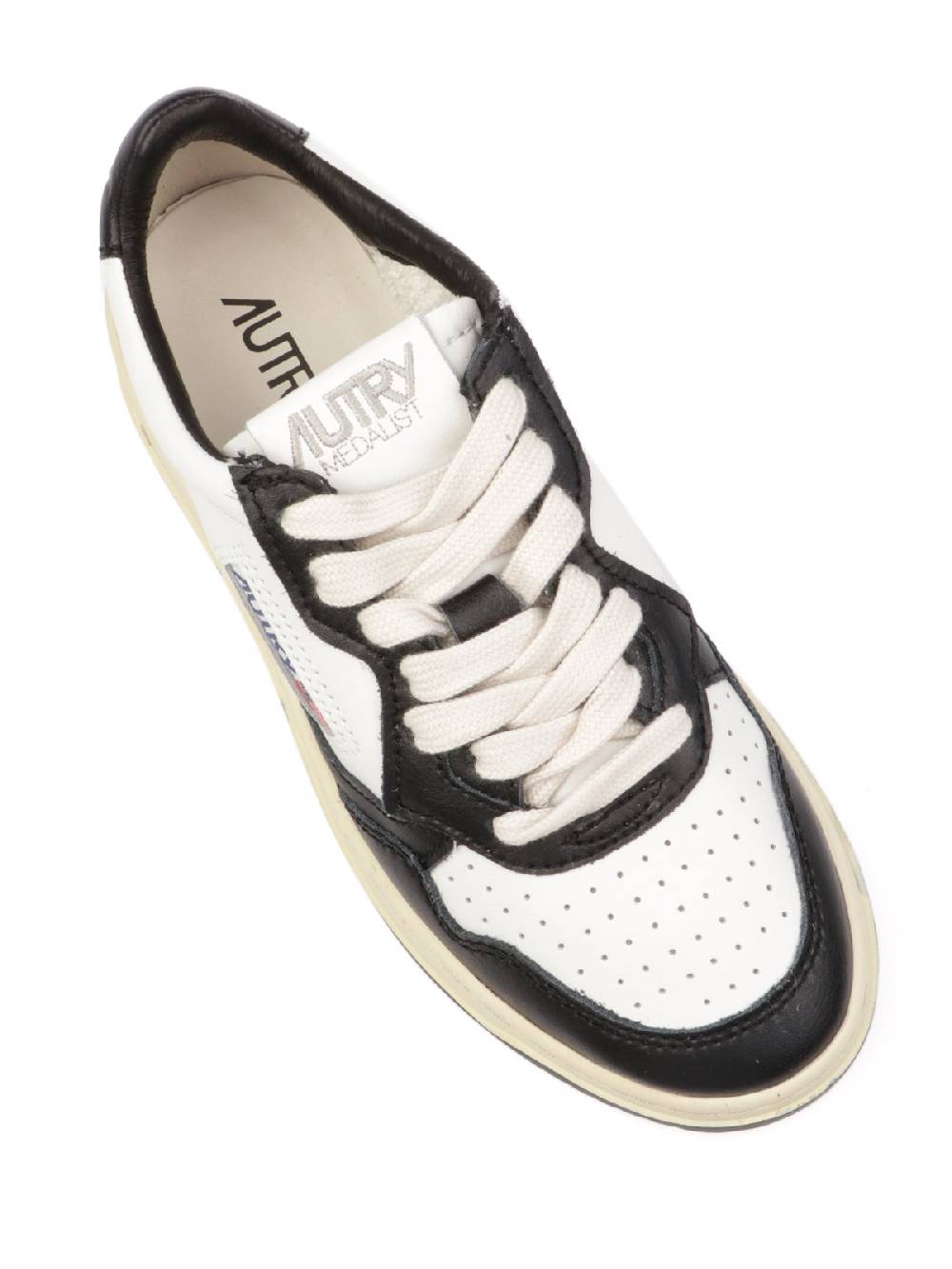 AUTRY Sneakers Donna Medalist Low In Pelle Bicolore
