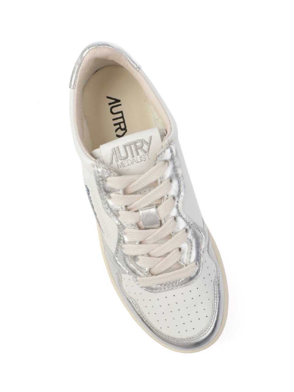 AUTRY Sneakers Donna Medalist Low In Pelle Bicolore