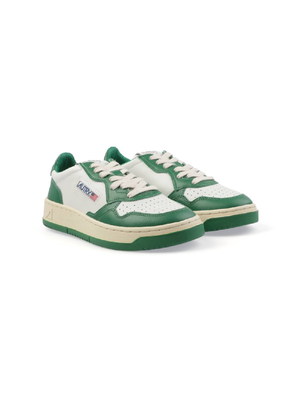 AUTRY Sneakers Donna Medalist Low in Pelle Bicolore