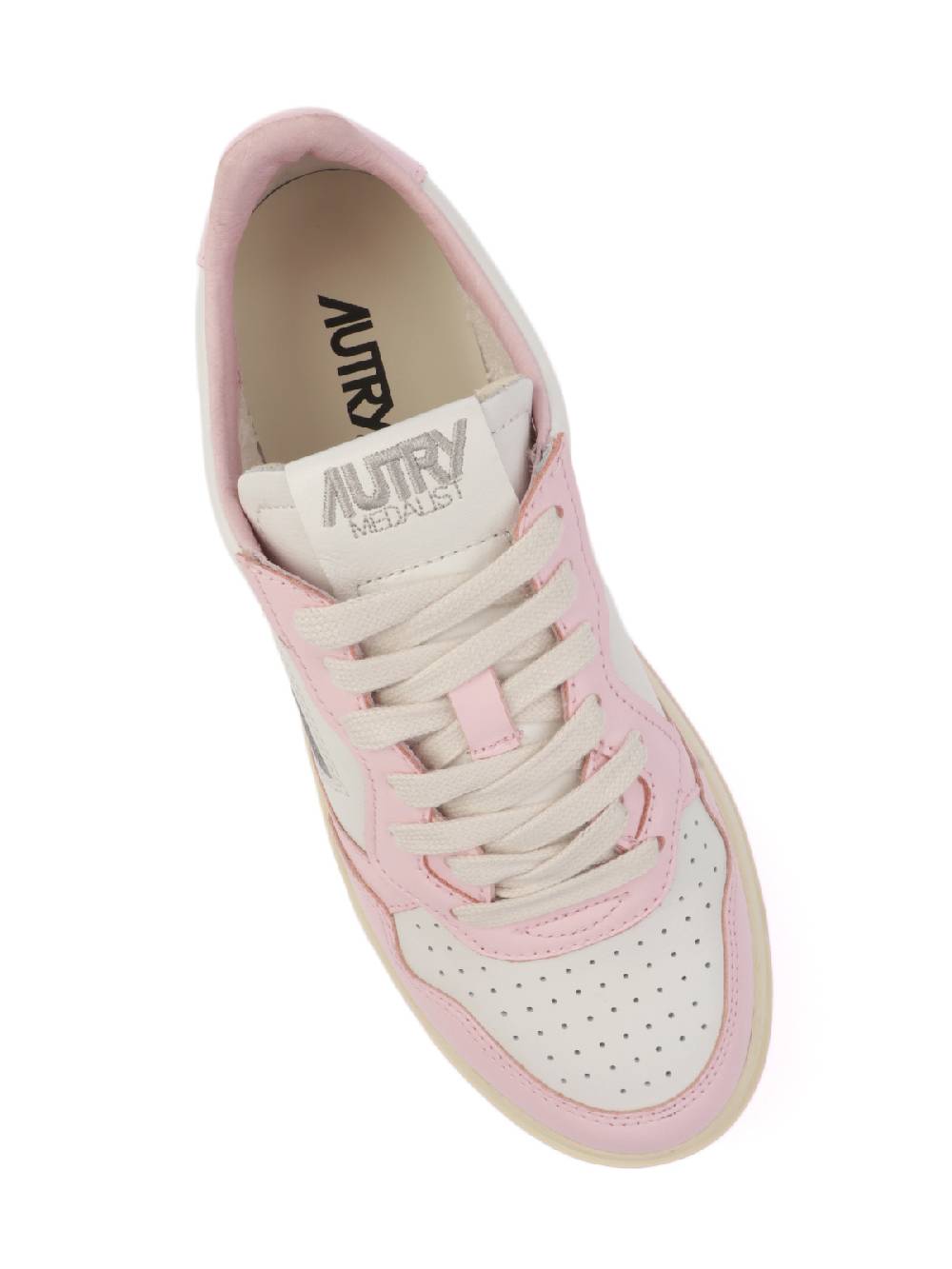 AUTRY Sneakers Donna Medalist Low In Pelle Bicolore