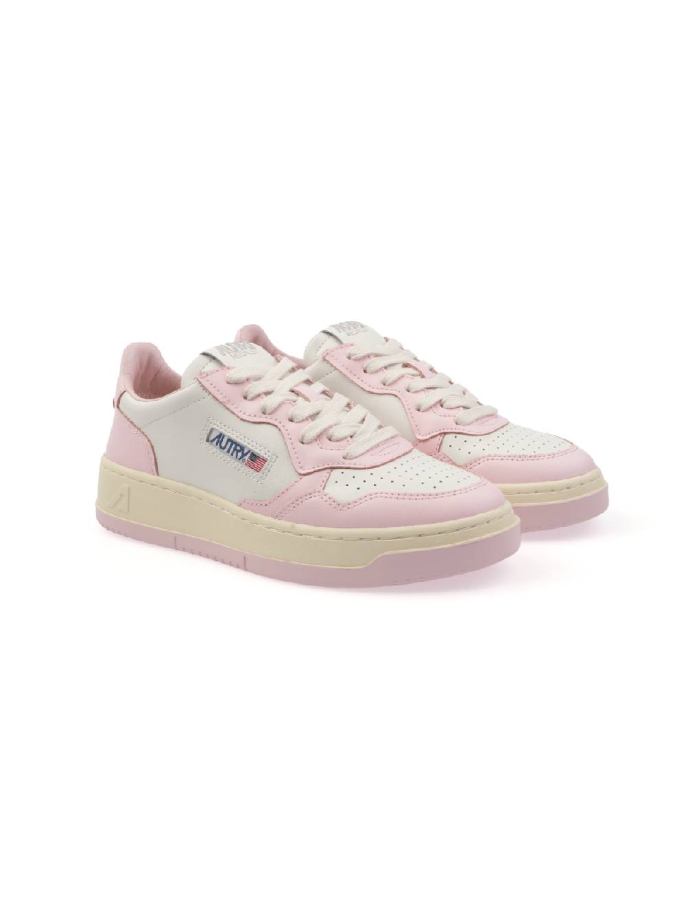 AUTRY Sneakers Donna Medalist Low In Pelle Bicolore