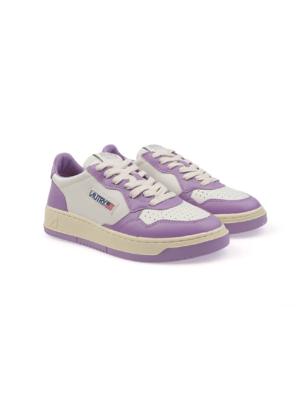 AUTRY Sneakers Donna Medalist Low In Pelle Bicolore