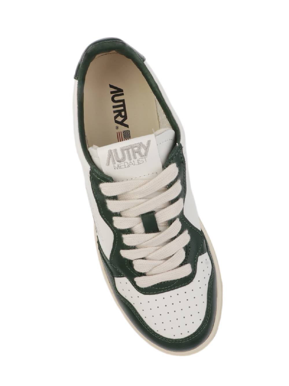 AUTRY Sneakers Donna Medalist Low In Pelle Bicolore
