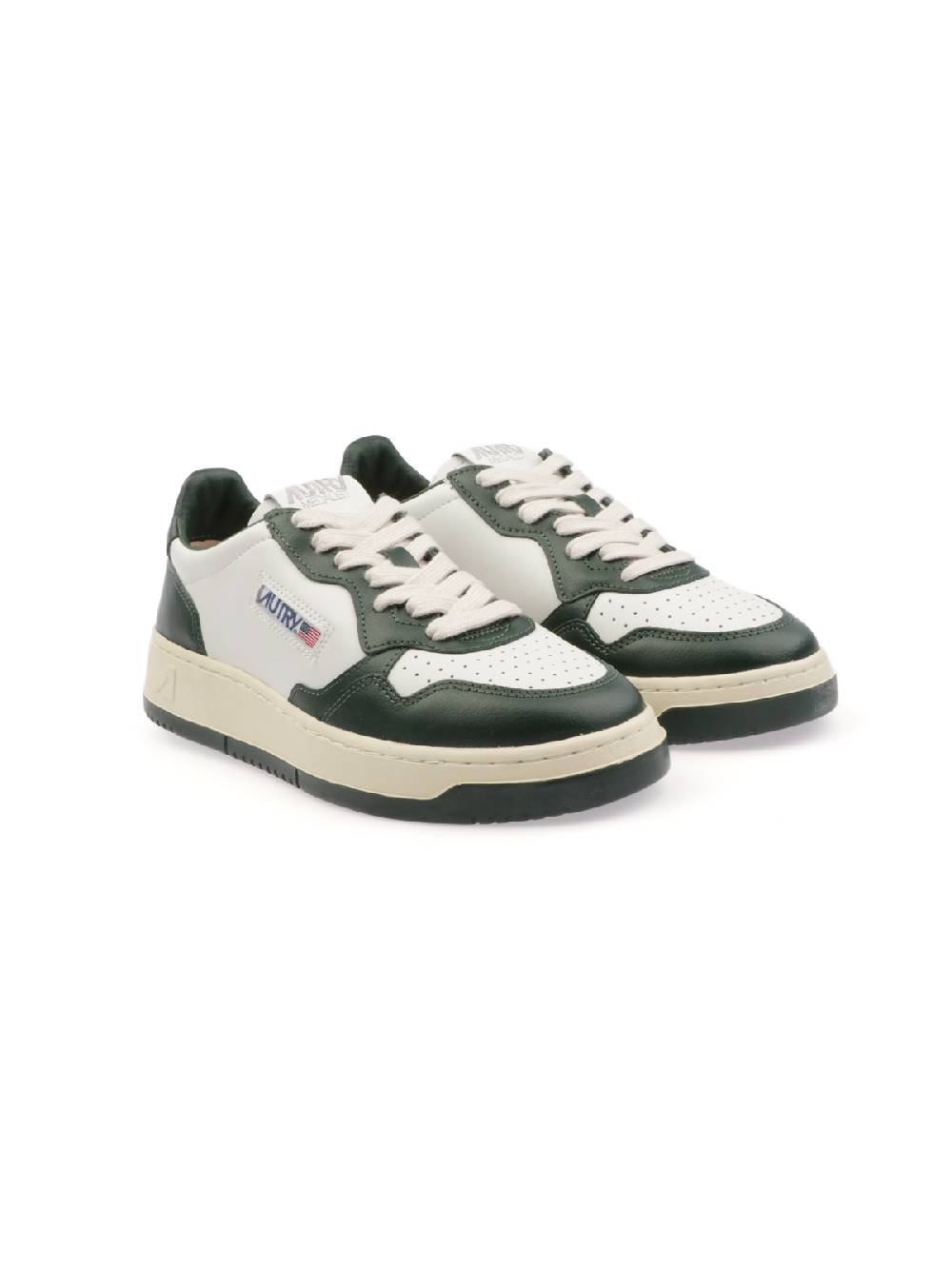 AUTRY Sneakers Donna Medalist Low in Pelle Bicolore