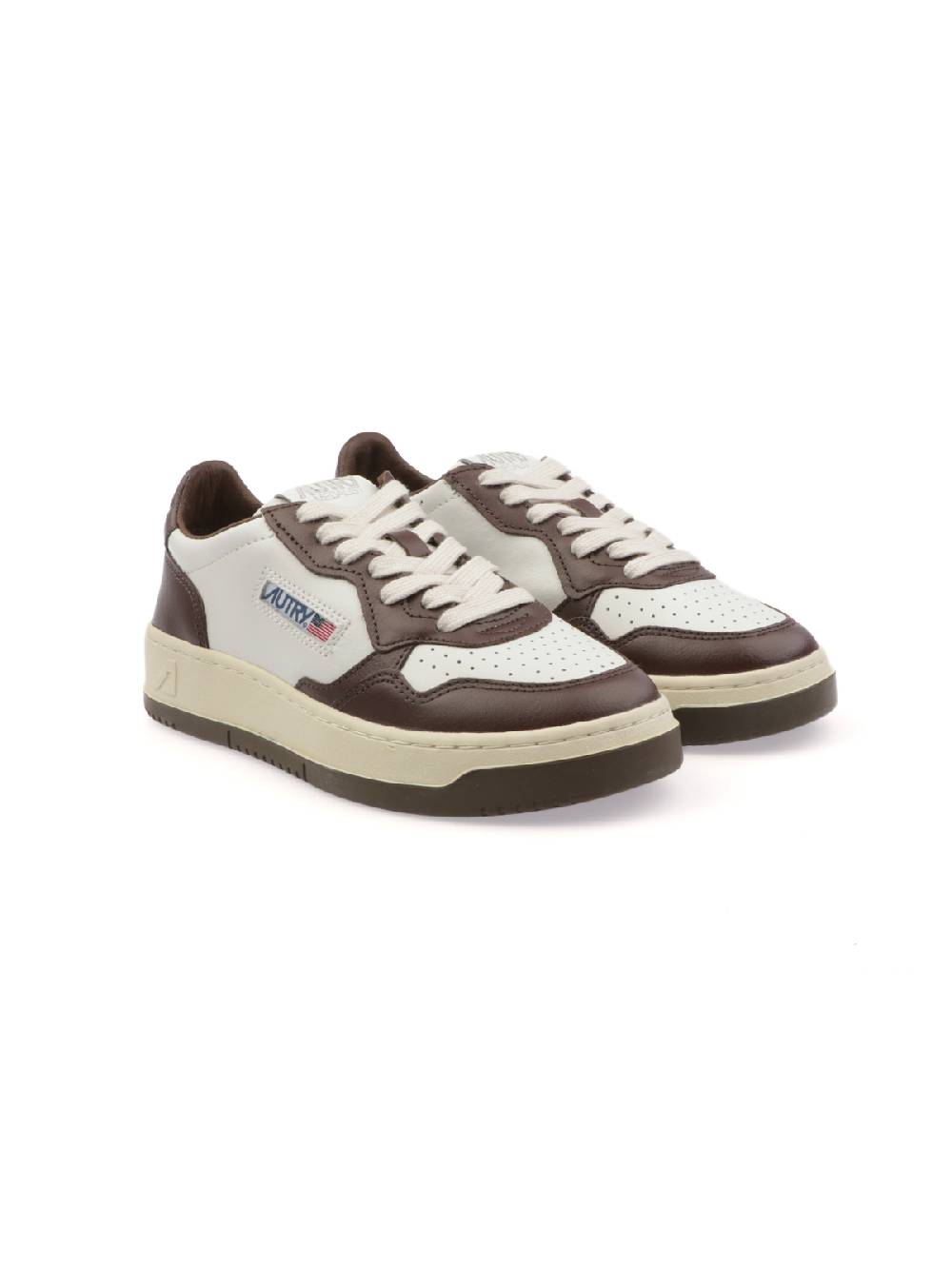 AUTRY Sneakers Donna Medalist Low in Pelle Bicolore
