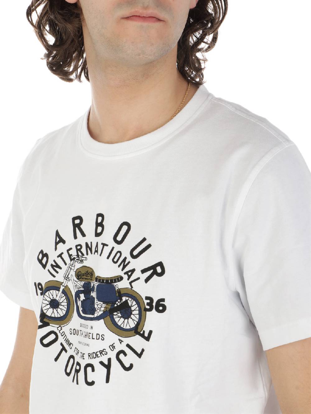 BARBOUR INTERNATIONAL T-shirt Uomo Spirit In Cotone