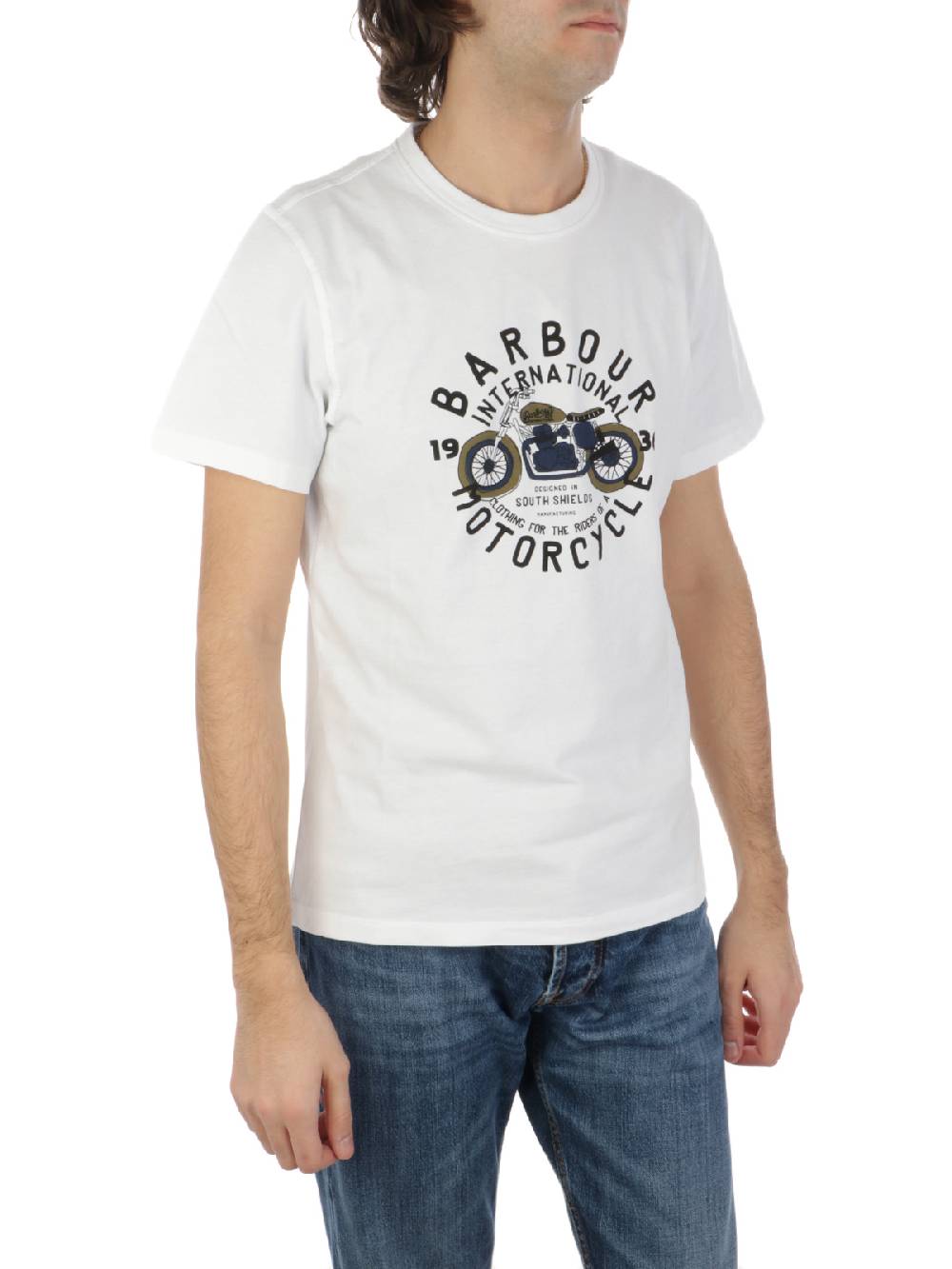BARBOUR INTERNATIONAL T-shirt Uomo Spirit In Cotone