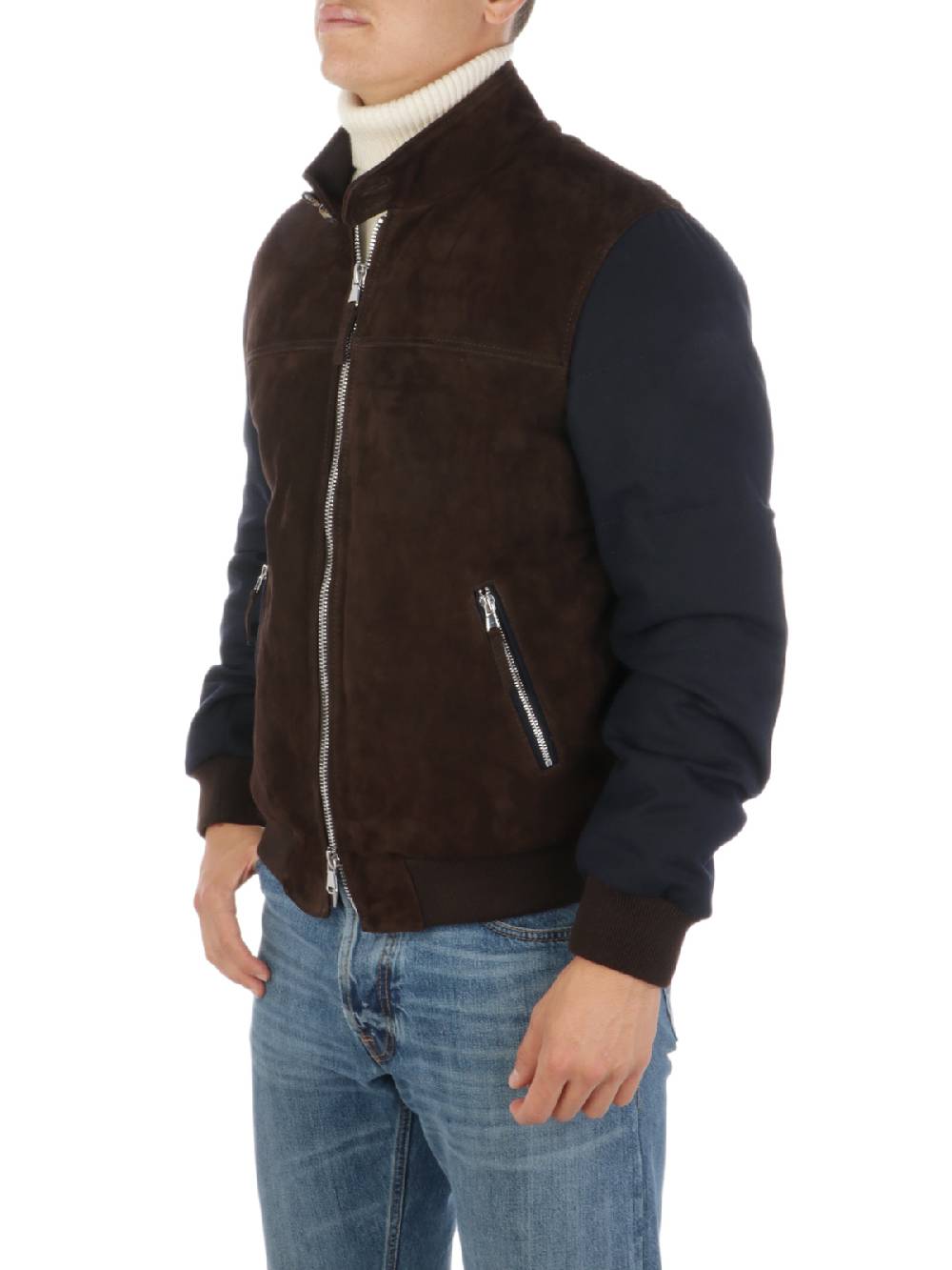 THE JACK LEATHERS Giacca in Suede Uomo Matthias