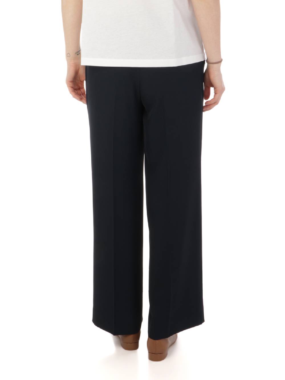 VIA MASINI 80 Pantaloni A Palazzo Donna Stretch