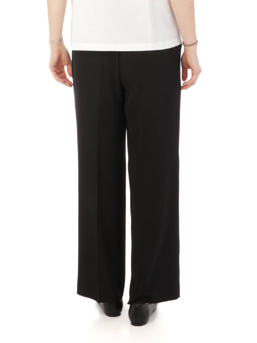 VIA MASINI 80 Pantaloni A Palazzo Donna Stretch