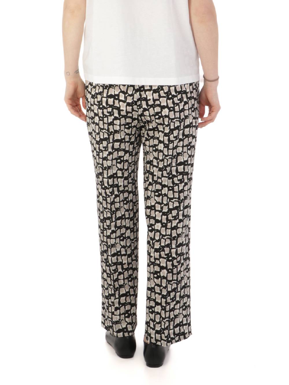 VIA MASINI 80 Pantaloni Donna Fanstasia In Viscosa