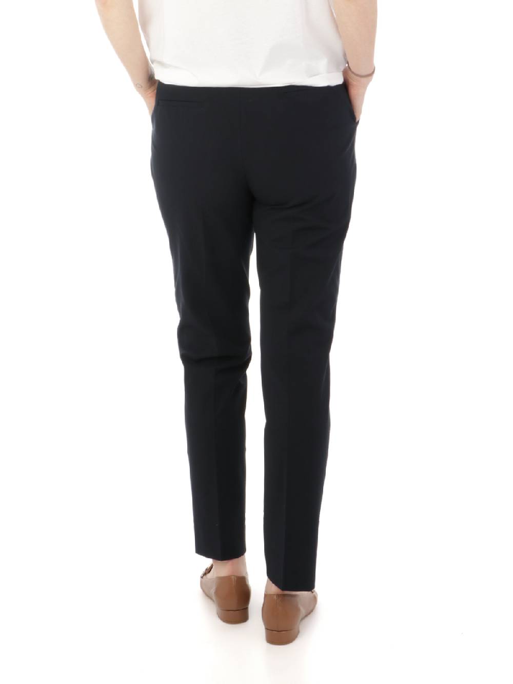 VIA MASINI 80 Pantaloni Sigaretta Donna In Cotone