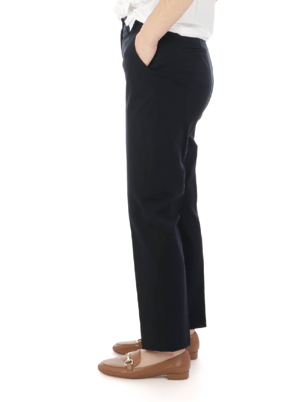 VIA MASINI 80 Pantaloni Sigaretta Donna in Cotone