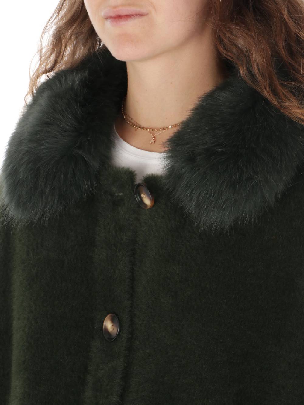 VLAB Giaccone Donna Tina In Ecopelliccia