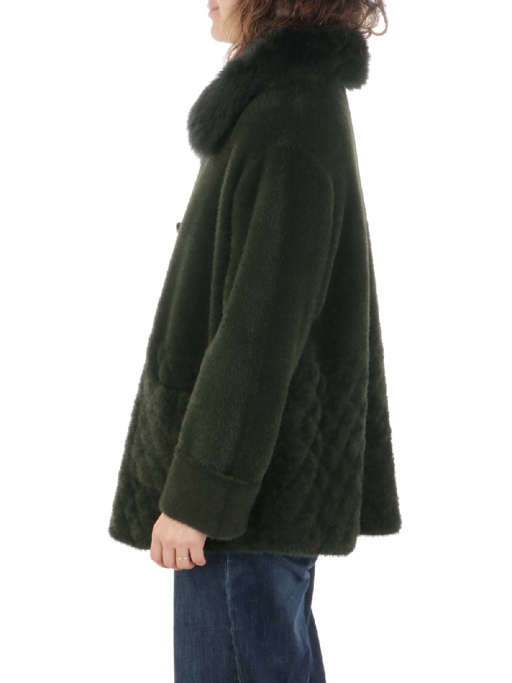 VLAB Giaccone Donna Tina in Ecopelliccia