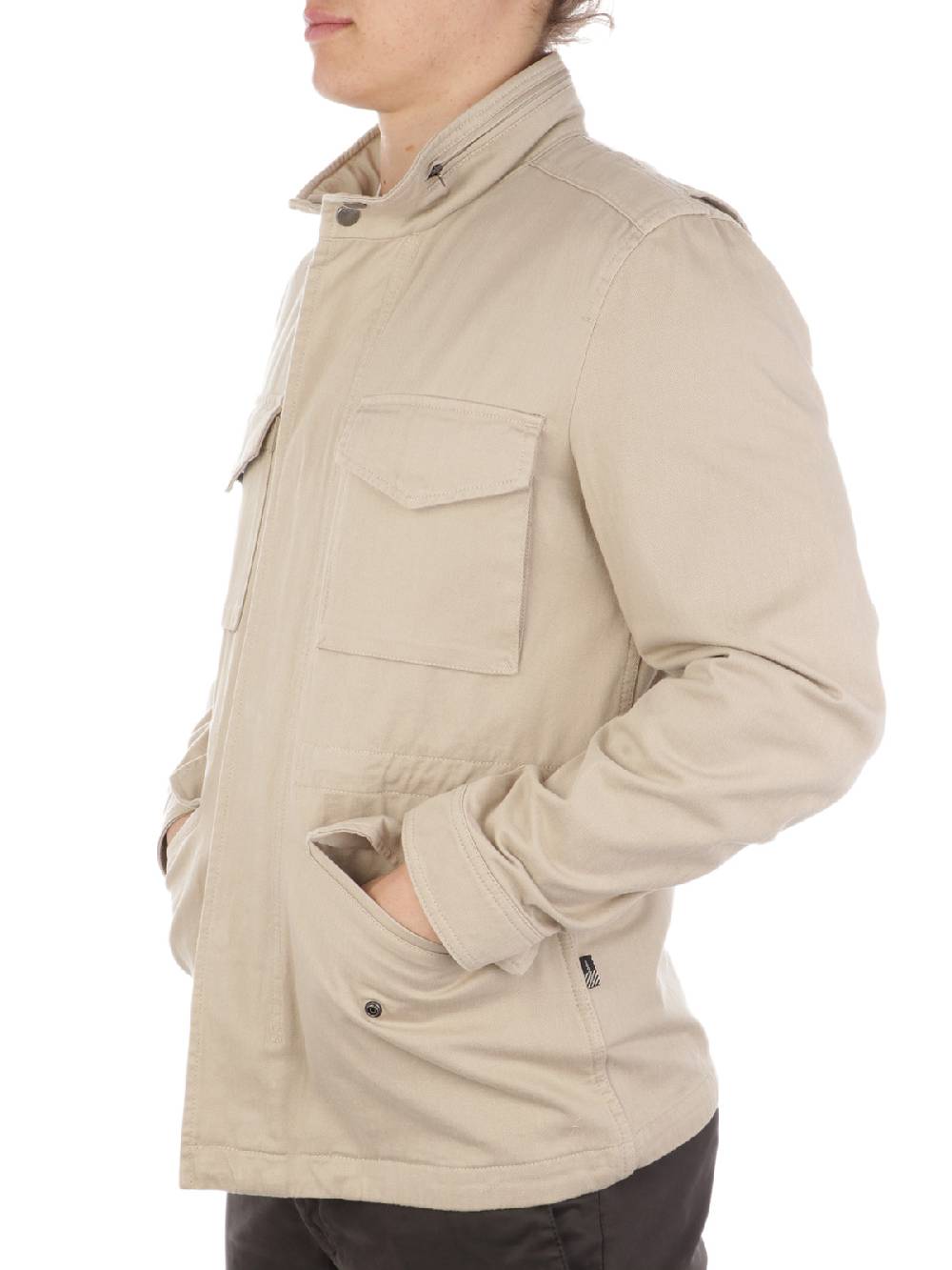 WOOLRICH Giubbotto Uomo Field Jacket in Cotone