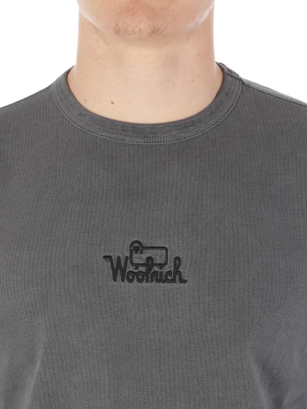 Woolrich Jersey Faded Long Sleeves Tee
