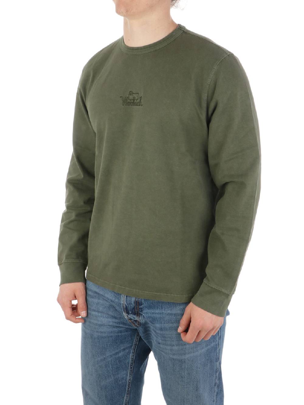 Woolrich Jersey Faded Long Sleeves Tee