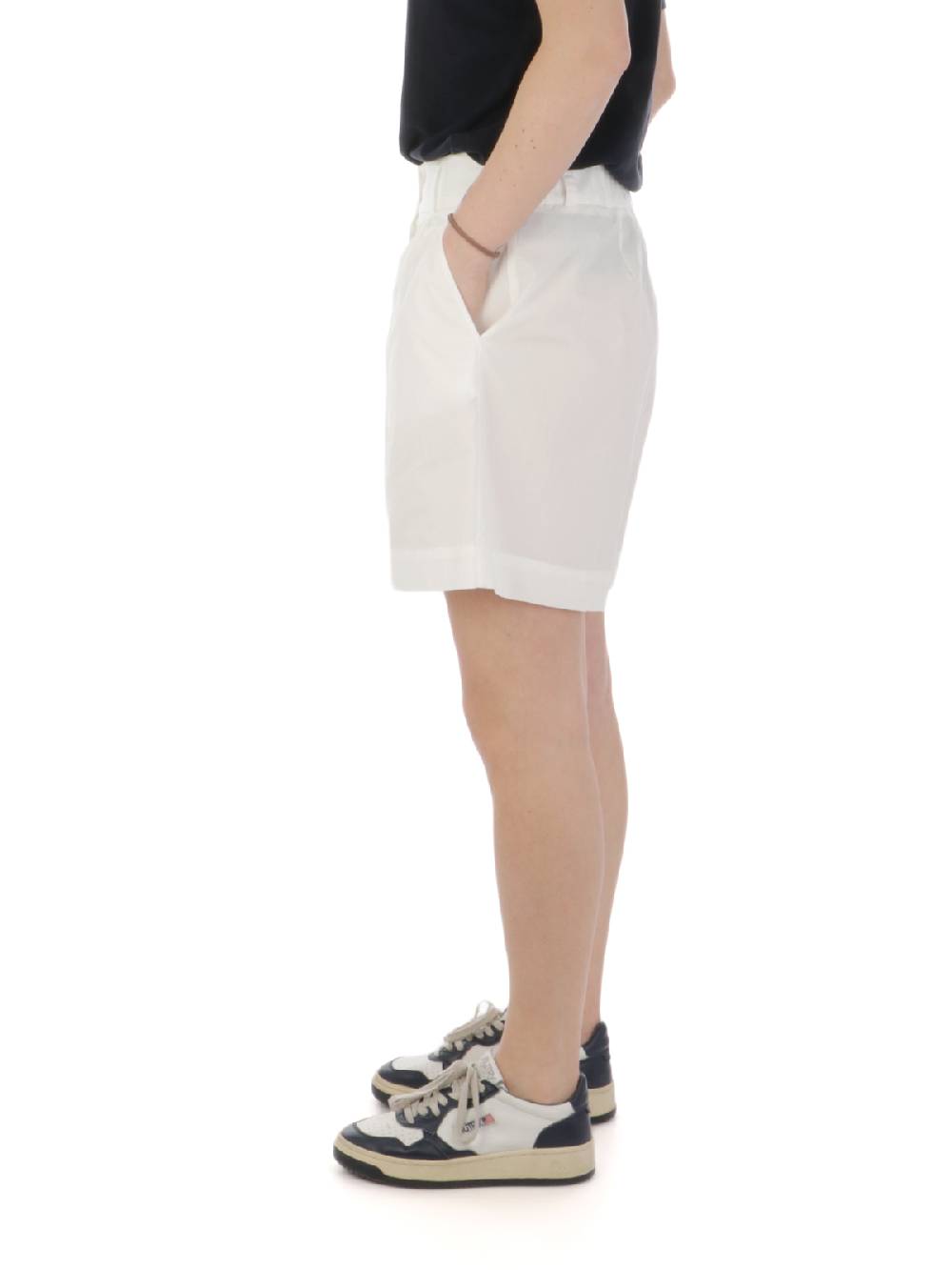 WOOLRICH Shorts Donna in Poplin di Cotone