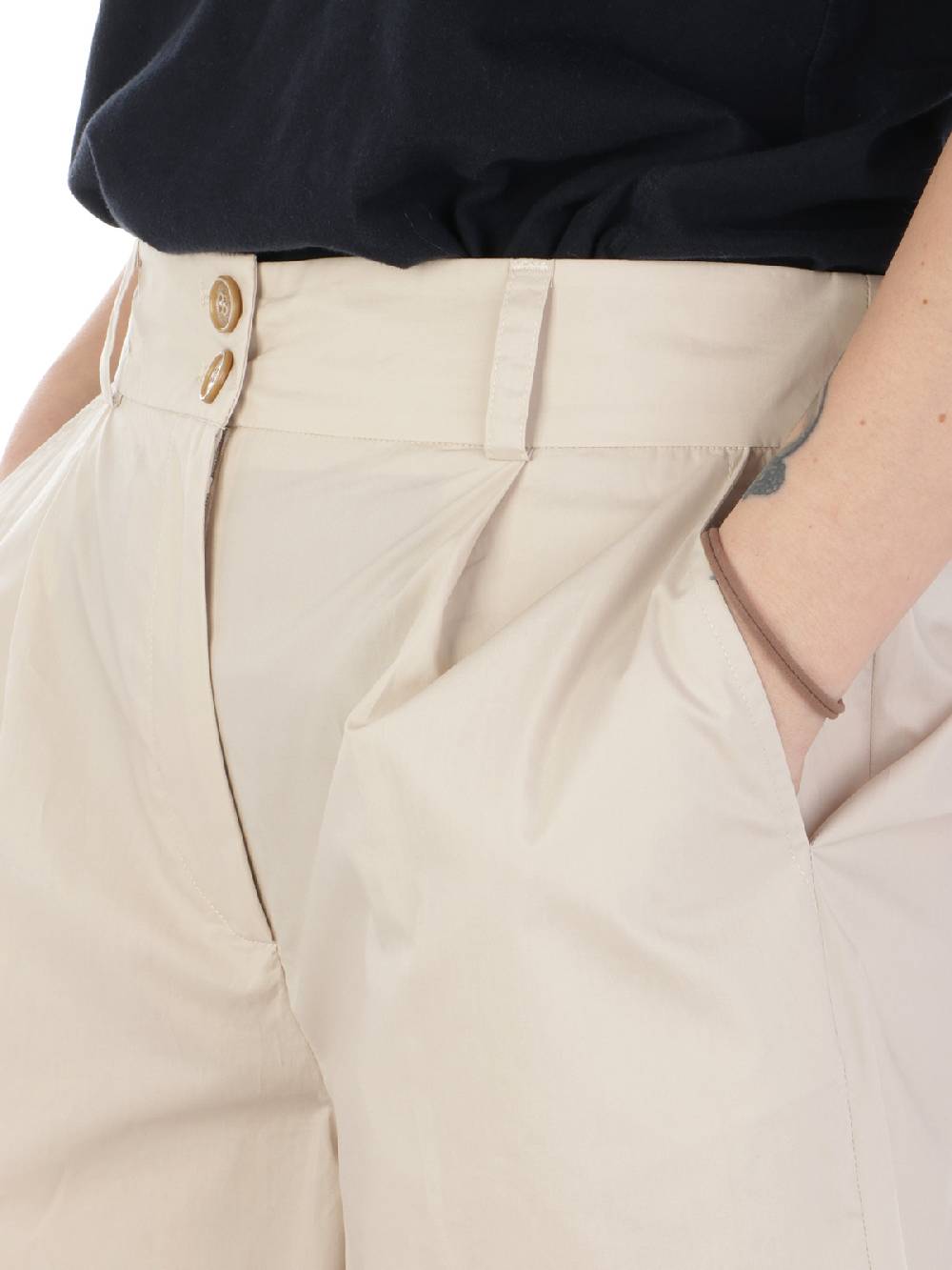 WOOLRICH Shorts Donna In Poplin Di Cotone