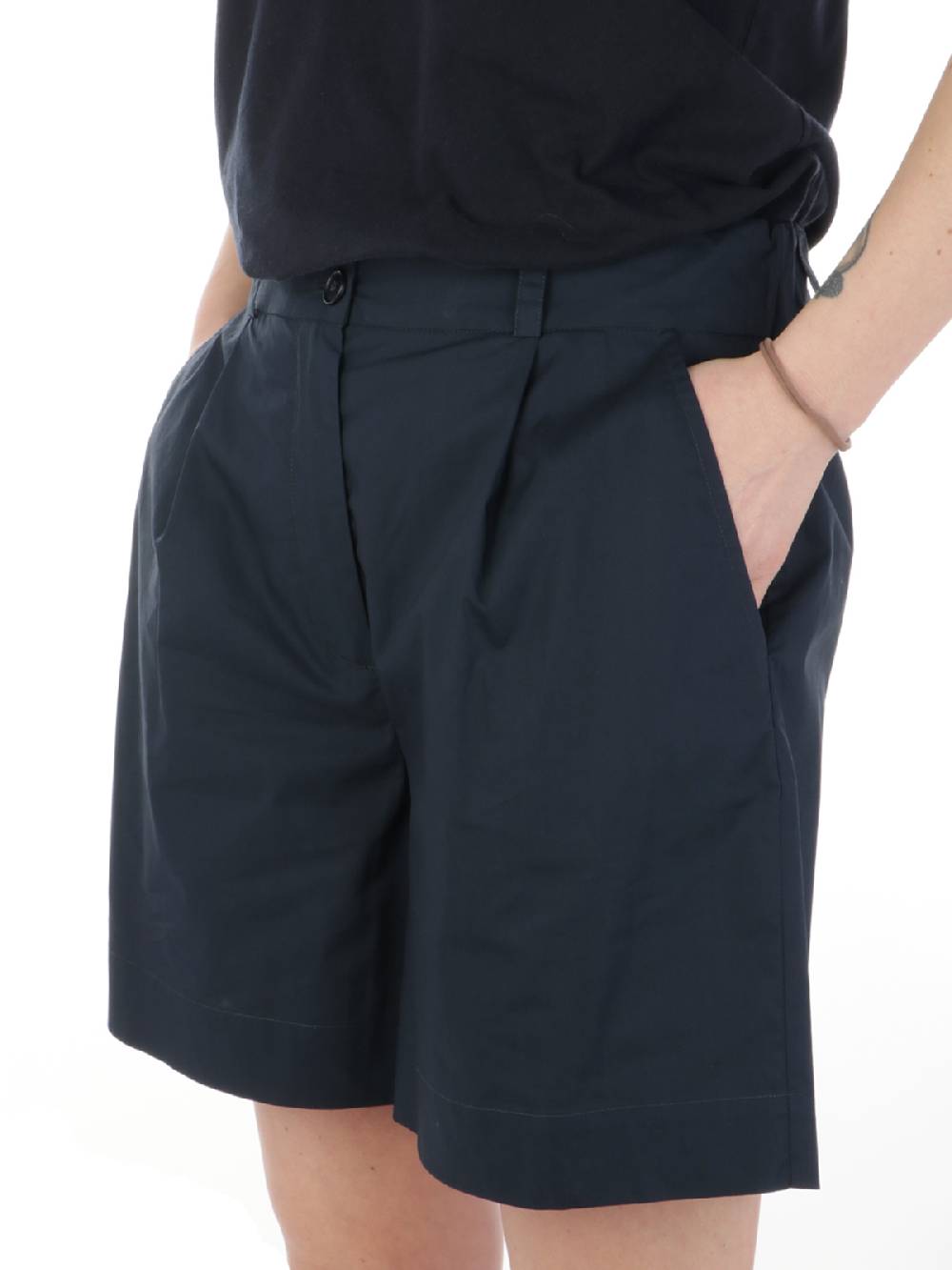 WOOLRICH Shorts Donna in Poplin di Cotone