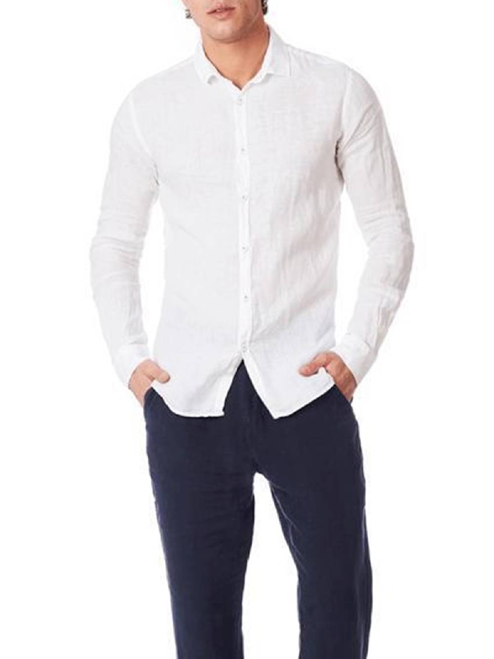 ZEYBRA Camicia Uomo In Lino