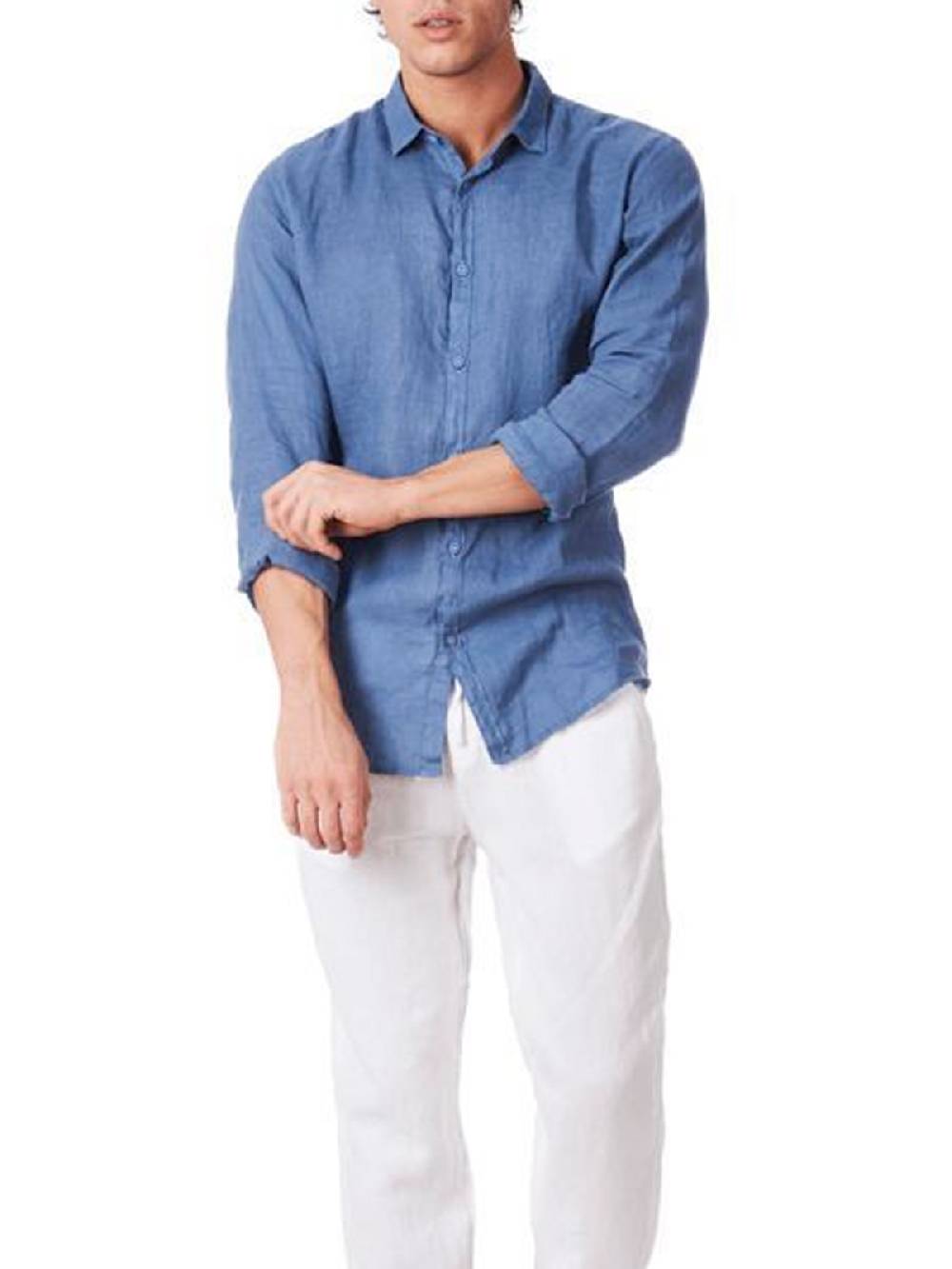 ZEYBRA Camicia Uomo In Lino