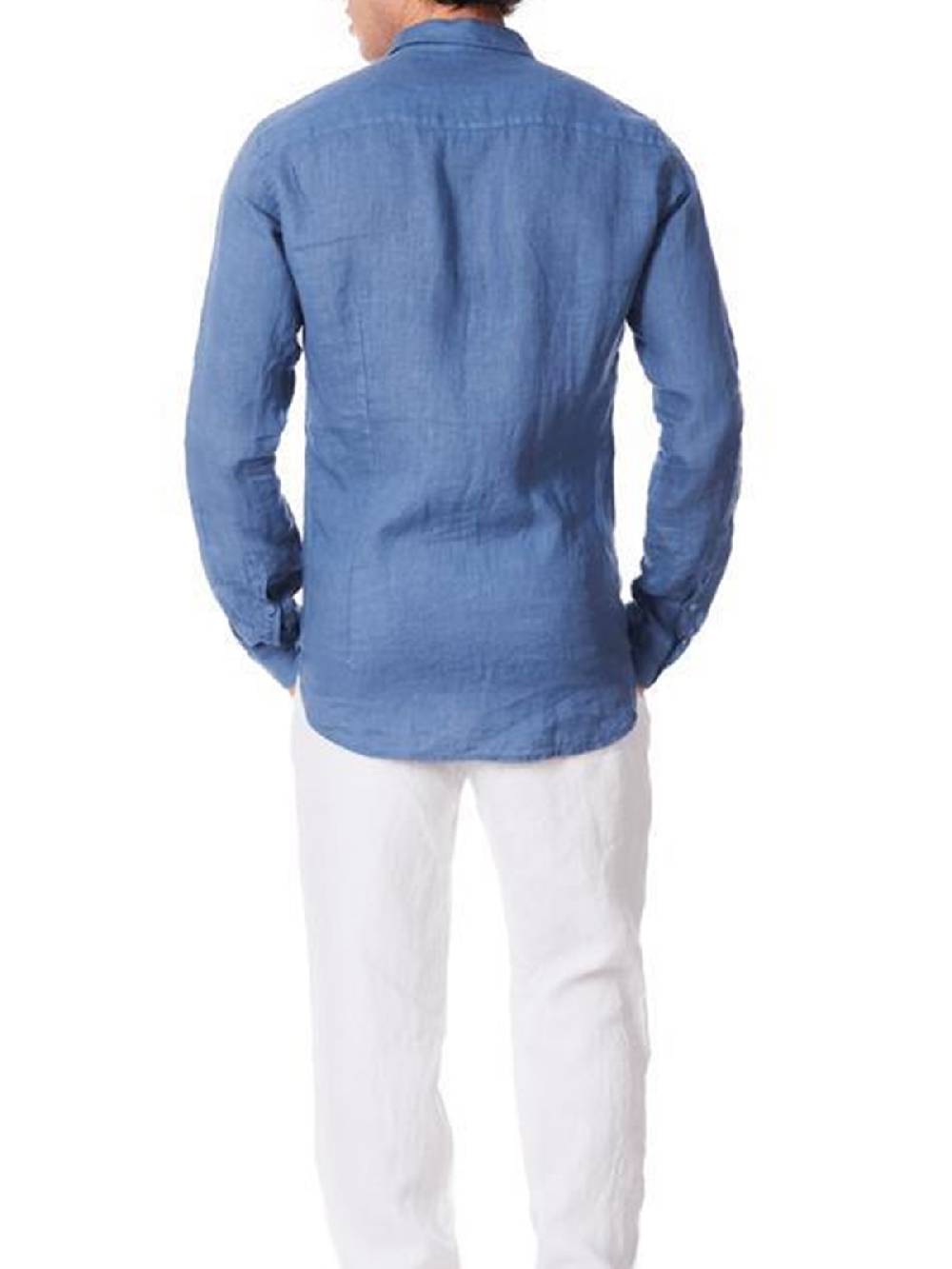 ZEYBRA Camicia Uomo In Lino