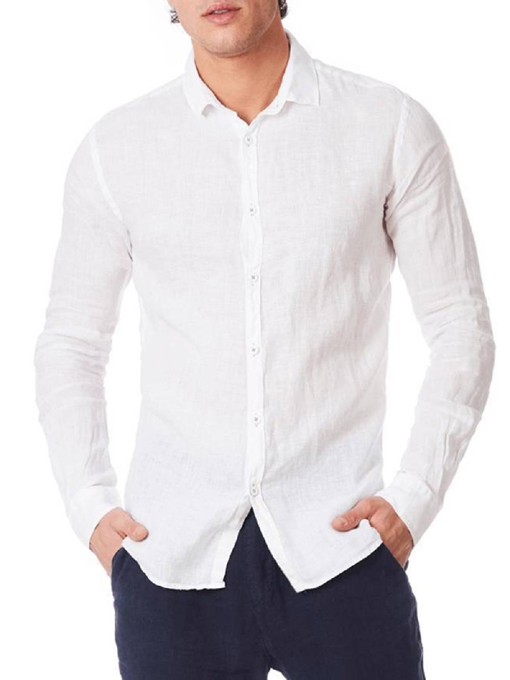 ZEYBRA Camicia Uomo In Lino