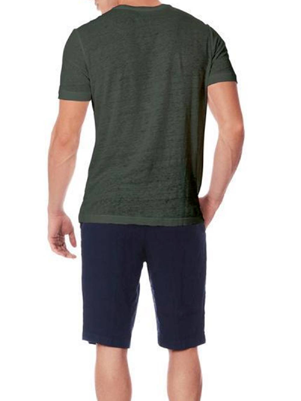 ZEYBRA T-shirt Uomo In Lino