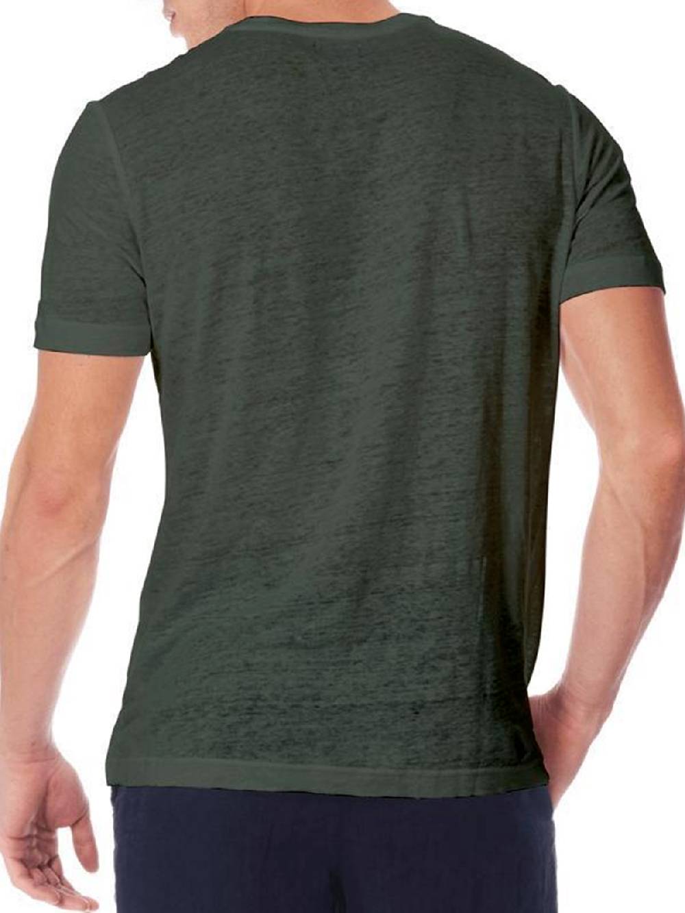 ZEYBRA T-shirt Uomo In Lino