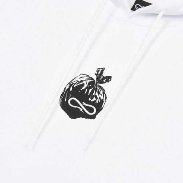 Propaganda Bags Hoodie – White
