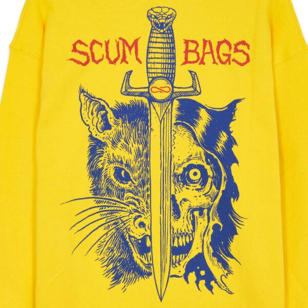 Propaganda Bags Hoodie – Yellow