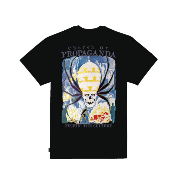 Propaganda Bishop Tee – Black