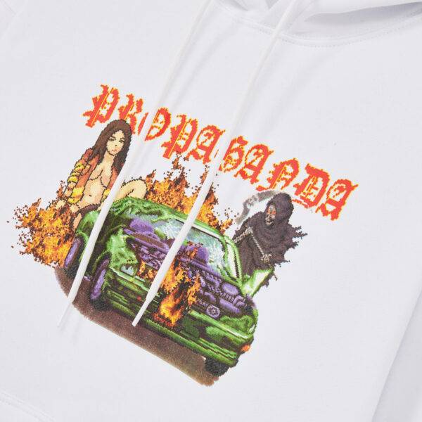 Propaganda Bonus Hoodie – White