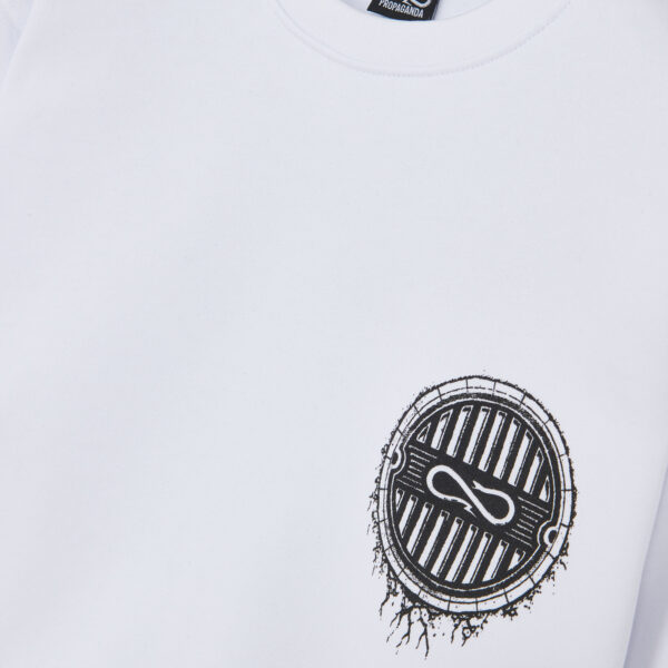 Propaganda Bwrong Crewneck – White