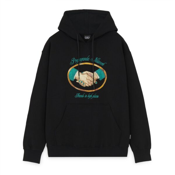 Propaganda Corrupt Hoodie – Black