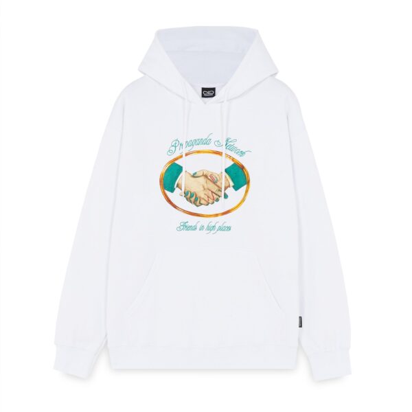 Propaganda Corrupt Hoodie – White