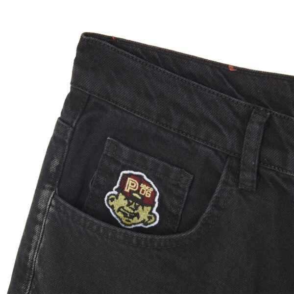 Propaganda Denim Baseball Pants – Black