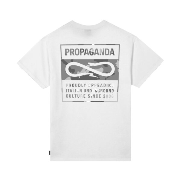 Propaganda Label Camo T-Shirt – White