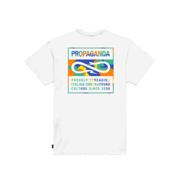 Propaganda Label Classic – Camo Tee – White