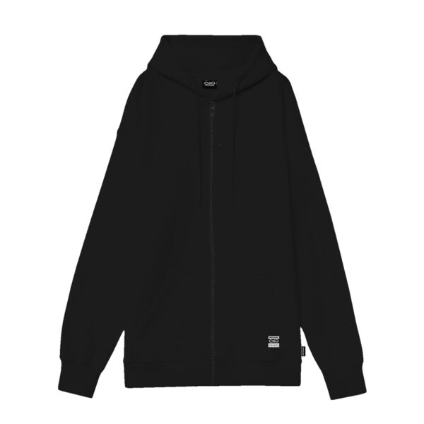 Propaganda Label Classic – Camo Zip Hoodie – Black