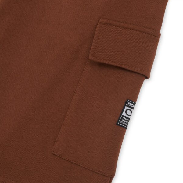 Propaganda Label Classic Cargo Sweatshort – Mink