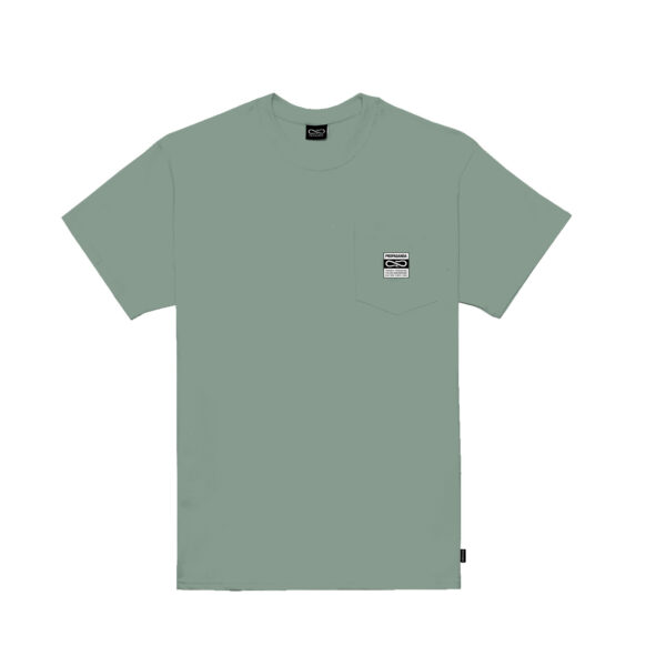 Propaganda Label Pocket Tee – Iceberg
