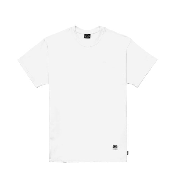 Propaganda Label Tear Tee – White