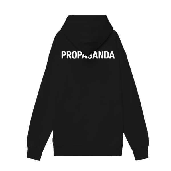 Propaganda Logo Classic Hoodie – Black